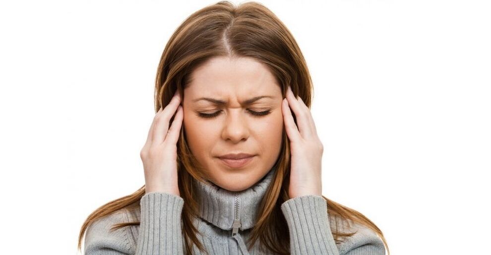 galvos skausmas su gimdos kaklelio osteochondroze